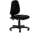 Manutan Expert - Chaise de bureau contact permanent tissu noir - Ergonomique 10 ans garantie - 62% recyclé