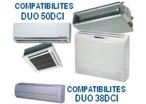 Climatiseurs multisplits gamme DUO DC INV de 3,9 kW à 5 kW