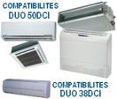 Climatiseurs multisplits gamme DUO DC INV de 3,9 kW à 5 kW