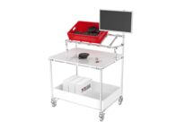 Poste de montage sur roulettes &amp;amp; bac stockage | N° 46D-2