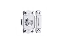 THIRARD - Verrou pour porte de meuble 35 mm laiton chromé