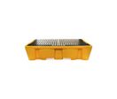 Bac de rétention plastique 1100l - 2 IBC