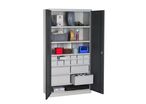 Armoire d'atelier haute 7 étagères