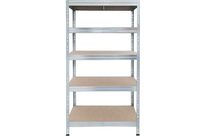 Manutan Expert - Rayonnage léger Rapid 3 Évolution 1800x900x600mm Zingué - 5 Tablettes 250kg/tablette - Robuste et Configurable