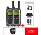 Pack : Motorola TLKR T80 + 2 housses en nylon