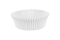 Caissette plissée ronde papier blanc n°10 x 1000 Firplast