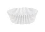 Caissette plissée ronde papier blanc n°10 x 1000 Firplast