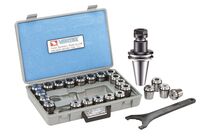 Jeux de mandrins à pinces DIN69871 SK40 avec pinces ER-32 6-20 mm 6 pièces Vertex V-755