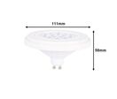 Ampoule LED GU10 15W 30° Projecteur - Blanc Neutre 4000K - 5500K