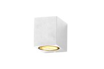 Applique Murale LED IP44 Rectangle pour Ampoules GU10 - Blanc