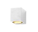 Applique Murale LED IP44 Rectangle pour Ampoules GU10 - Blanc