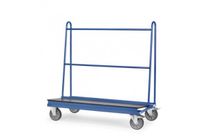 Chariot porte-panneaux à plateau antidérapant