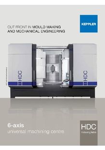 centre d'usinage 6 axes continues KEPPLER