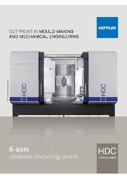 centre d'usinage 6 axes continues KEPPLER