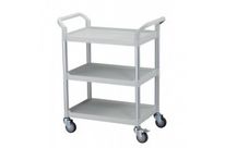Chariot de service à 3 plateaux