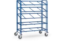 Servante pour bacs plastiques avec 5 cadres d&amp;#039;étage | 1383 