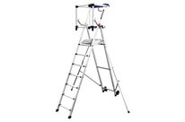 Duarib - Plateforme Roulante Perform 7 Marches - Aluminium - Hauteur Travail 3.70m - PIR - Charge 150kg