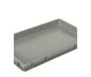 Bac gerbable norme europe 600x400x50 mm Plein