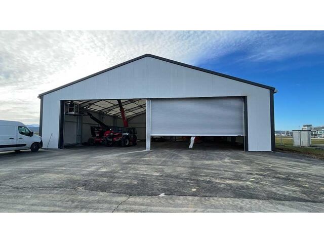 Hangar provisoire métallique
