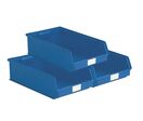 Lot de 14 bacs à bec plastique 20L bleu