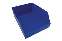 Bac à bec plastique bleu dépliable 17L - Polypropylène résistant - Organiser et stocker