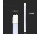 Tube LED T8 G13 120cm 18W pour Boulangerie - Alimenté 1 Côté