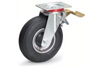 FETRA FRANCE | Roue gonflable pivotante à frein 220 x 70 mm
