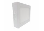 Plafonnier LED 12W Carré - Blanc Neutre 4000K - 5500K