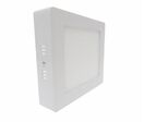 Plafonnier LED 12W Carré - Blanc Neutre 4000K - 5500K