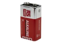 Pile de 9 V RS PRO 6LR61 Alcaline, 0.55 Ah