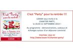 LOXAM vous invite à la Chantier Party, le jeudi 11 septembre 2014 !