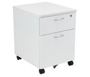 Caisson Mobile Solo 2 Tiroirs Blanc