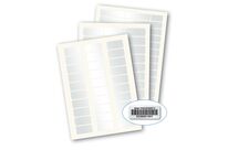 Planche dʼétiquettes A4 ultra-résistantes double-adhésif 3M métallisées Laserlab