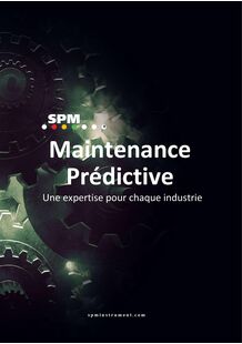 Présentation de la gamme de solutions d'analyse Vibratoire SPM instrument 