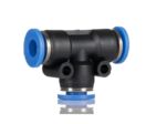 Raccord pneumatique en T enfichable 8 mm | RS PRO