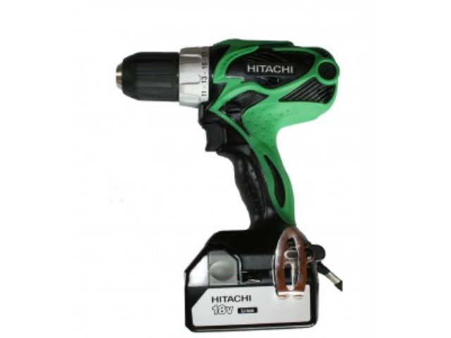 PERCEUSE/VISSEUSE 18V 2 X 3.0AH LI-ION + LAMPE TORCHE / DS18DSAL HITACHI