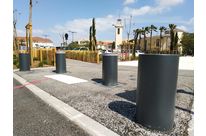 Borne escamotable pour espaces publics à forte fréquentation BA273