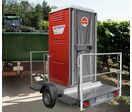 Cabine sanitaire nomade ou sédentaire | CABINE WC sur remorque