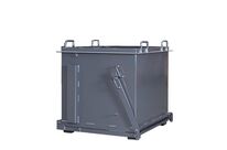 Benne à fond ouvrant superposable et emboîtable