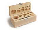 Étui en bois pour jeux de poids individuels | 335-040-200