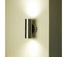 Applique Murale LED IP44 Double Faisceau GU10 - Noir