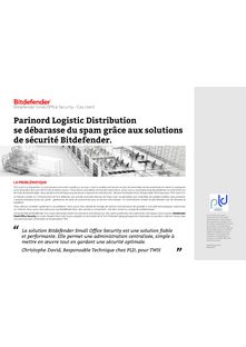 Cas client - Bitdefender Small Office Security - Parinord Logistic Distribution