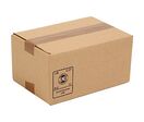 Caisse carton format imprimerie simple cannelure - 215 x 150 x 105 mm