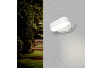 Applique Murale LED IP54 Orientable Ovale - Blanc Chaud 2300K - 3500K / Blanc