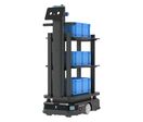 Robot mobile autonome modulaire de transport intralogistique, charges jusqu’à 300 kg
