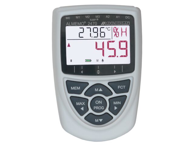 Appareils de mesure universels à écran couleur ALMEMO® 2470-1S,1SRH, -2,-2S