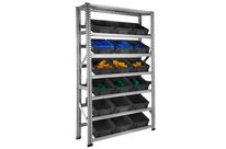 Rayonnage picking avec 18 caisses 400x300