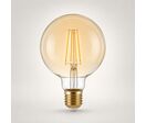 Ampoule LED E27 G95 8W - Blanc Chaud (2300K - 3500K)