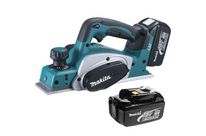 RABOT SANS FIL MAKITA BKP180RFE 18V 82MM 2 x 3.0Ah