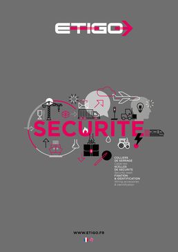 Catalogue SECURITE - Scellés, liens de serrage et identification 
